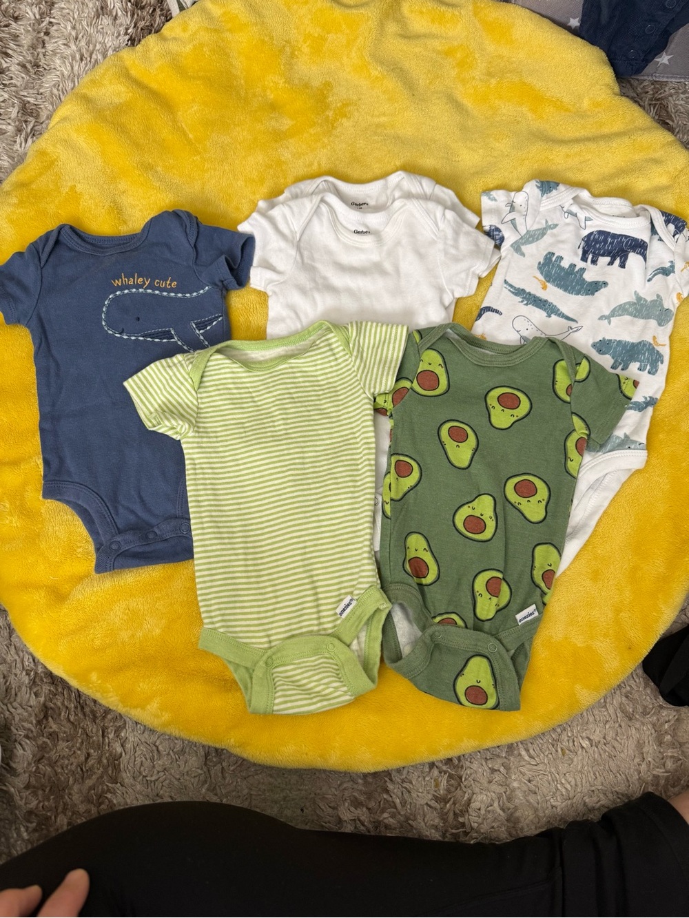 Bundle of 0-3 onesies